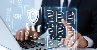 Sello de cumplimiento legal RGPD y LOPD